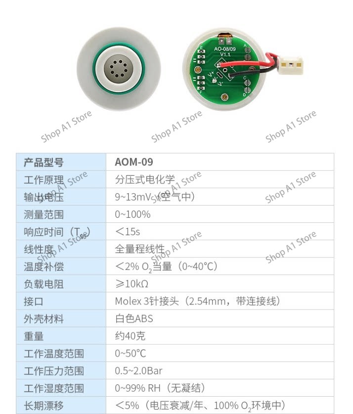 Oxygen Sensor Cell Replacement - Sensor Oksigen AOM-09 menggantikan Probe Modul