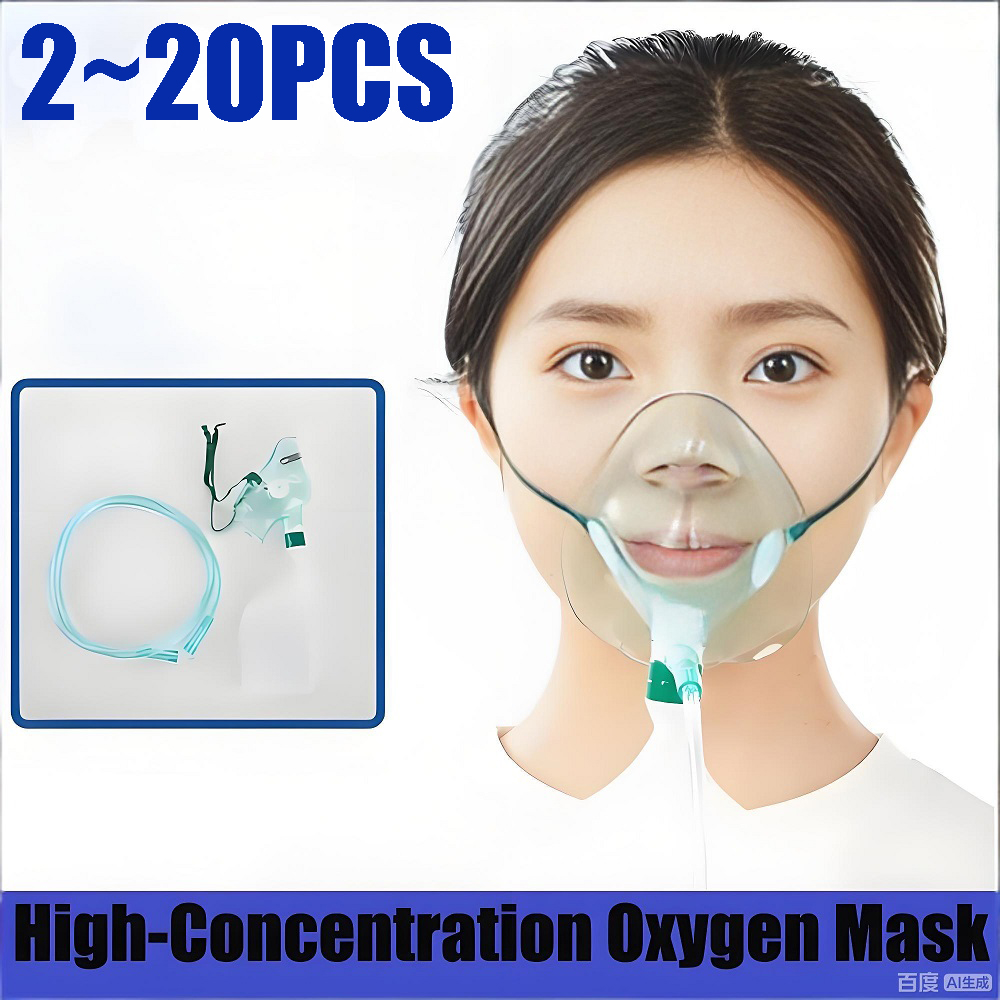 Oxygen Mask Reservoir Bag Adult - Masker Oksigen Non-rebreather Dewasa (Masker Oksigen