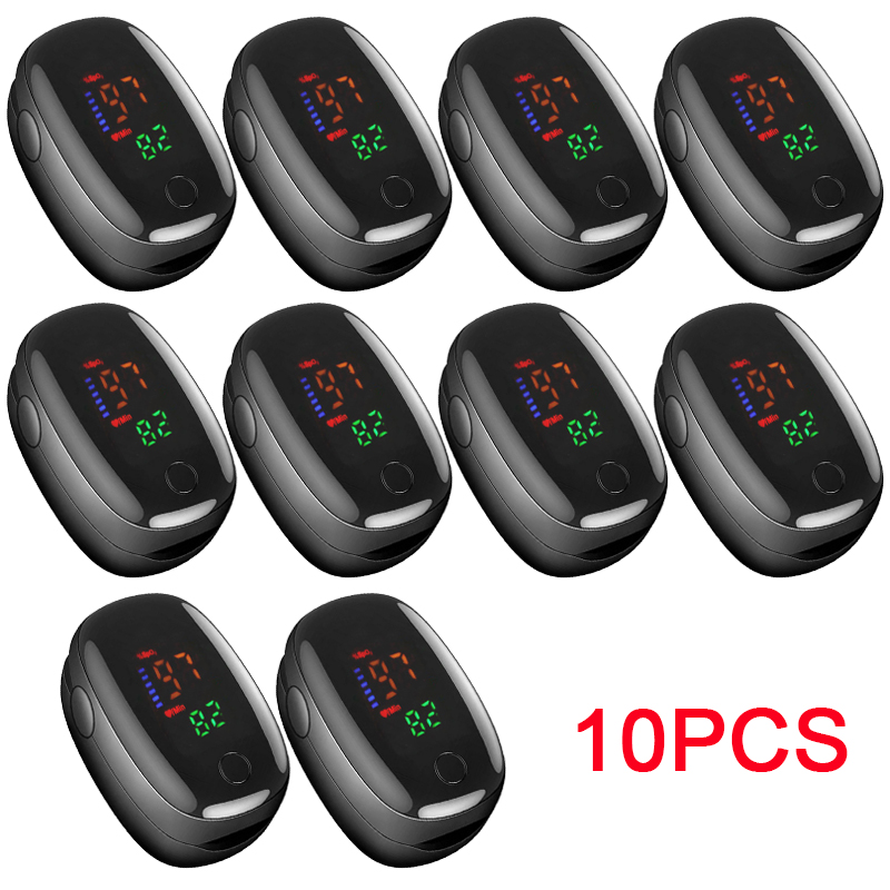 Oxygen Saturation Monitor Fingertip - Oksimeter ujung jari Digital, pengukur saturasi