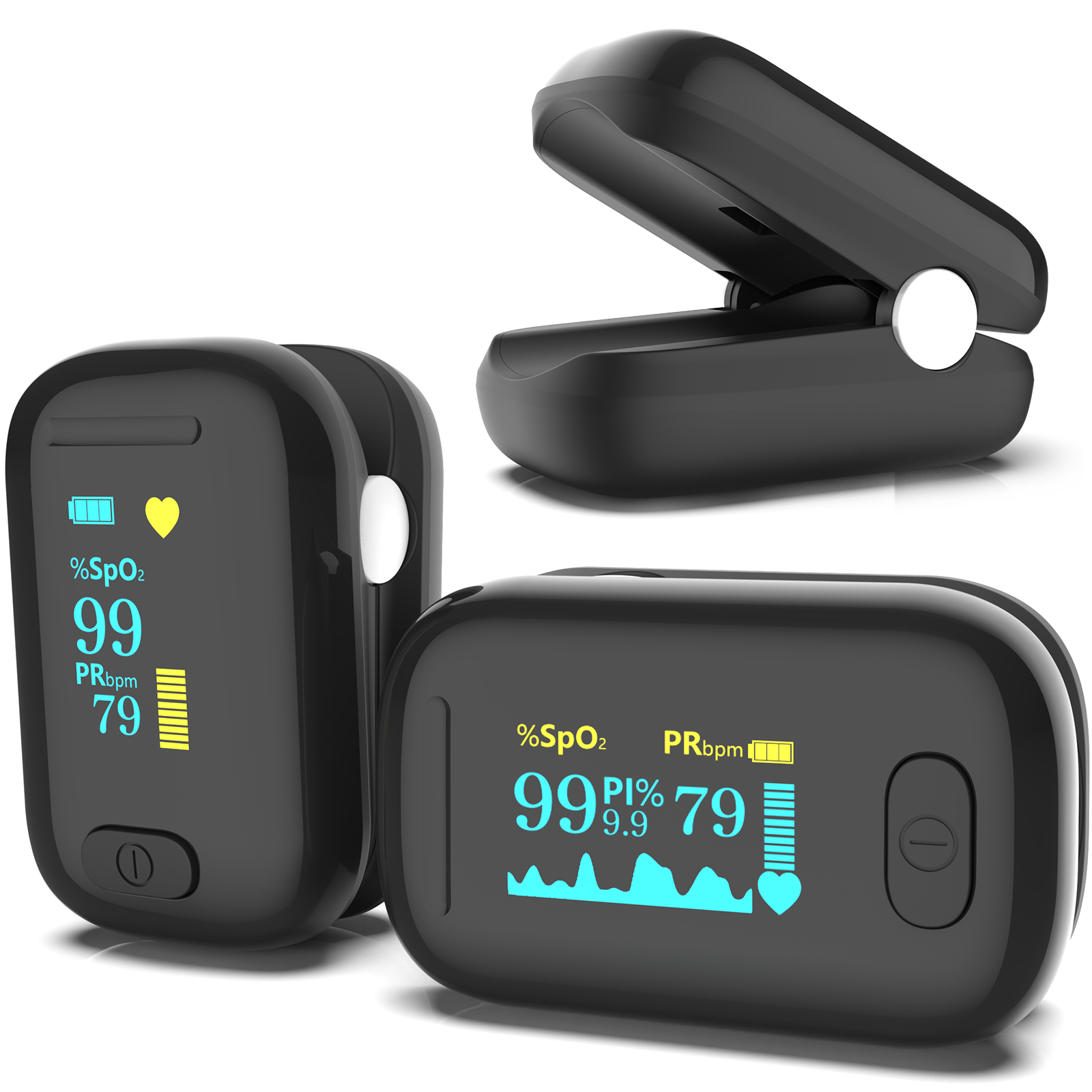 C5AO Oksimeter Nadi Ujung Jari - Oxygen Saturation Monitor Fingertip ulasan dan harga