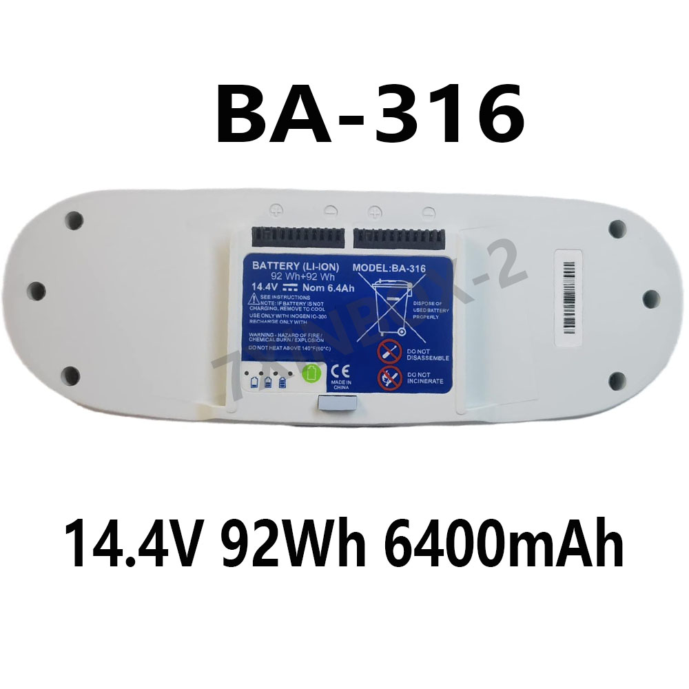 Baterai BA-316 14,4V 92Wh 6400 - Portable Oxygen Concentrator Battery ulasan dan harga