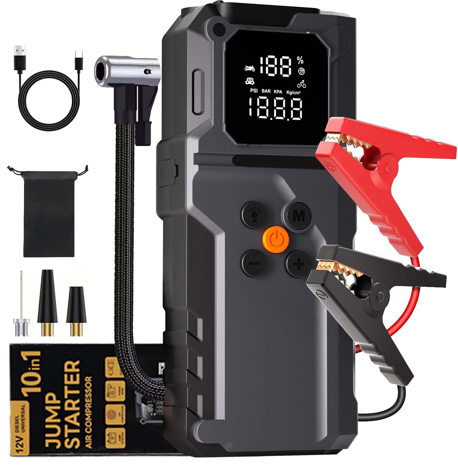 GKFLY 4 In 1 5000A Jump Starte - Portable Oxygen Concentrator Battery ulasan dan harga