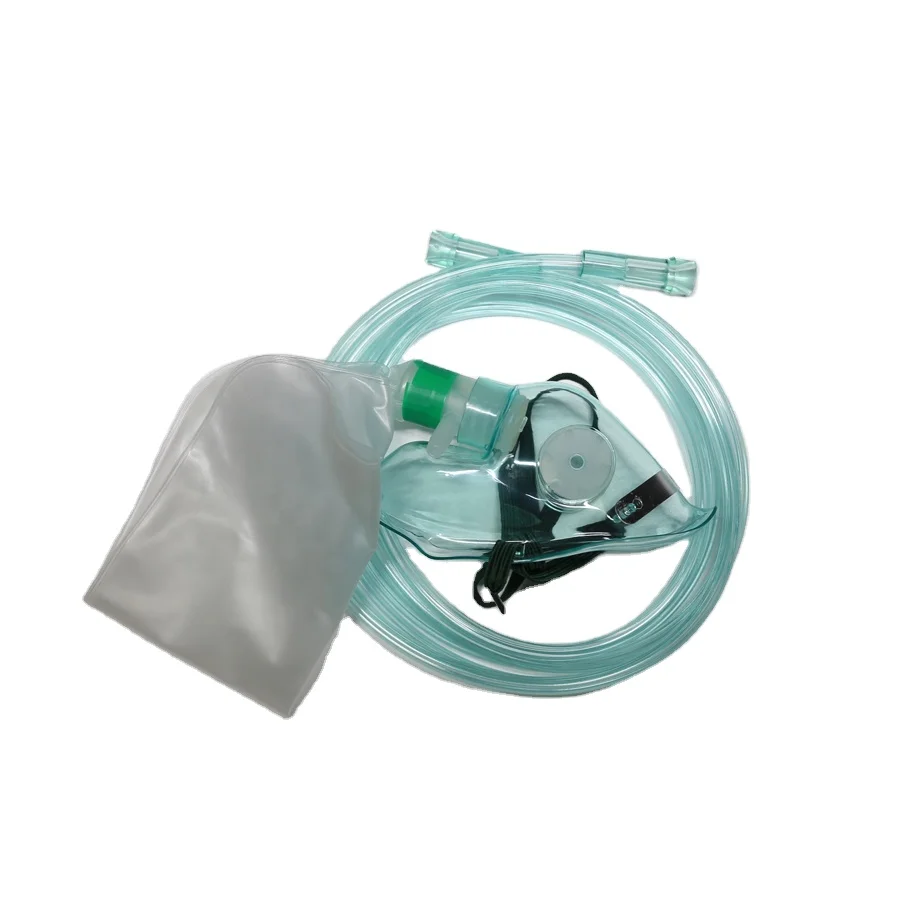 Masker PVC dengan Tas Reservoi - Oxygen Mask Reservoir Bag Adult ulasan dan harga