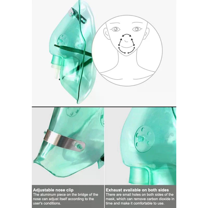 /Kuz/Dewasa/Anak Masker Oksige - Oxygen Mask Reservoir Bag Adult ulasan dan harga