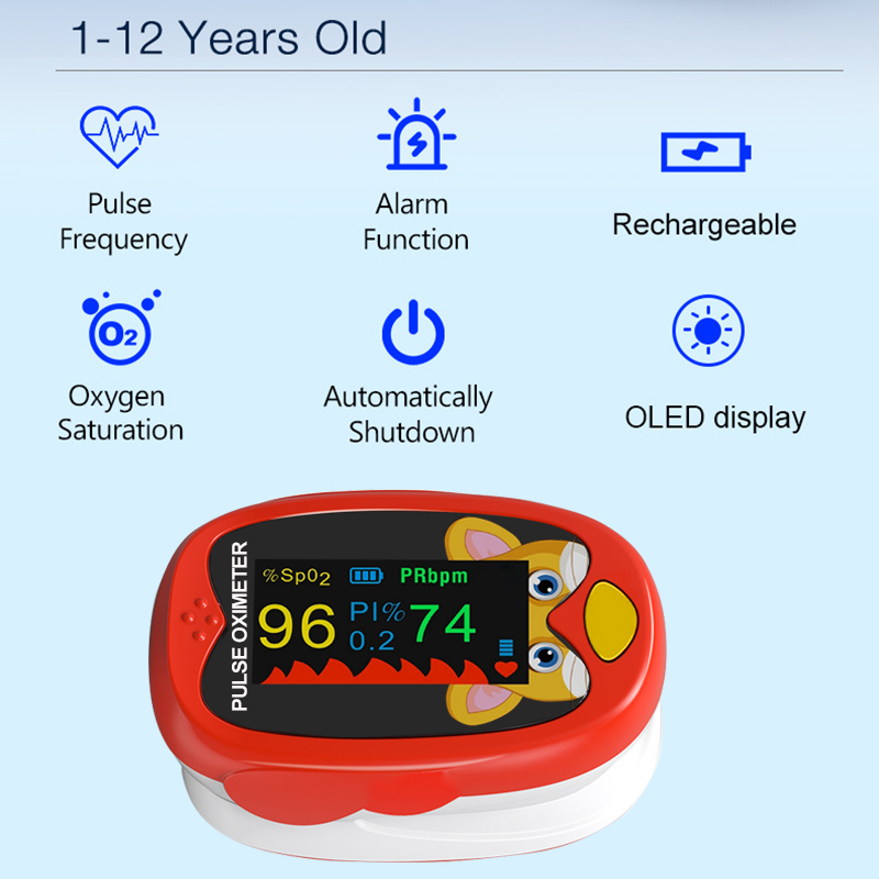 Oksimeter Pulsa Isi Ulang, Pen - Oxygen Saturation Monitor Fingertip ulasan dan harga
