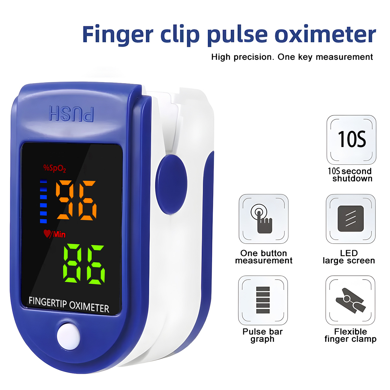 Oksimeter Portabel Monitor Sat - Oxygen Saturation Monitor Fingertip ulasan dan harga