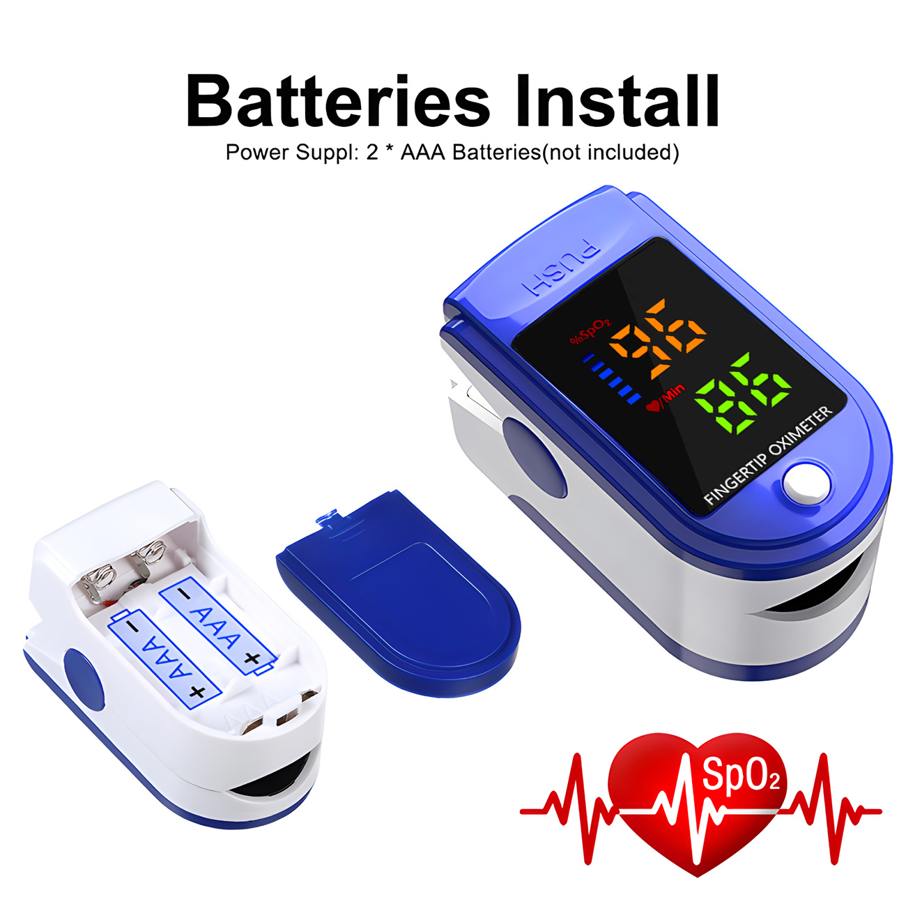 Oksimeter Portabel Monitor Sat - Oxygen Saturation Monitor Fingertip ulasan dan harga