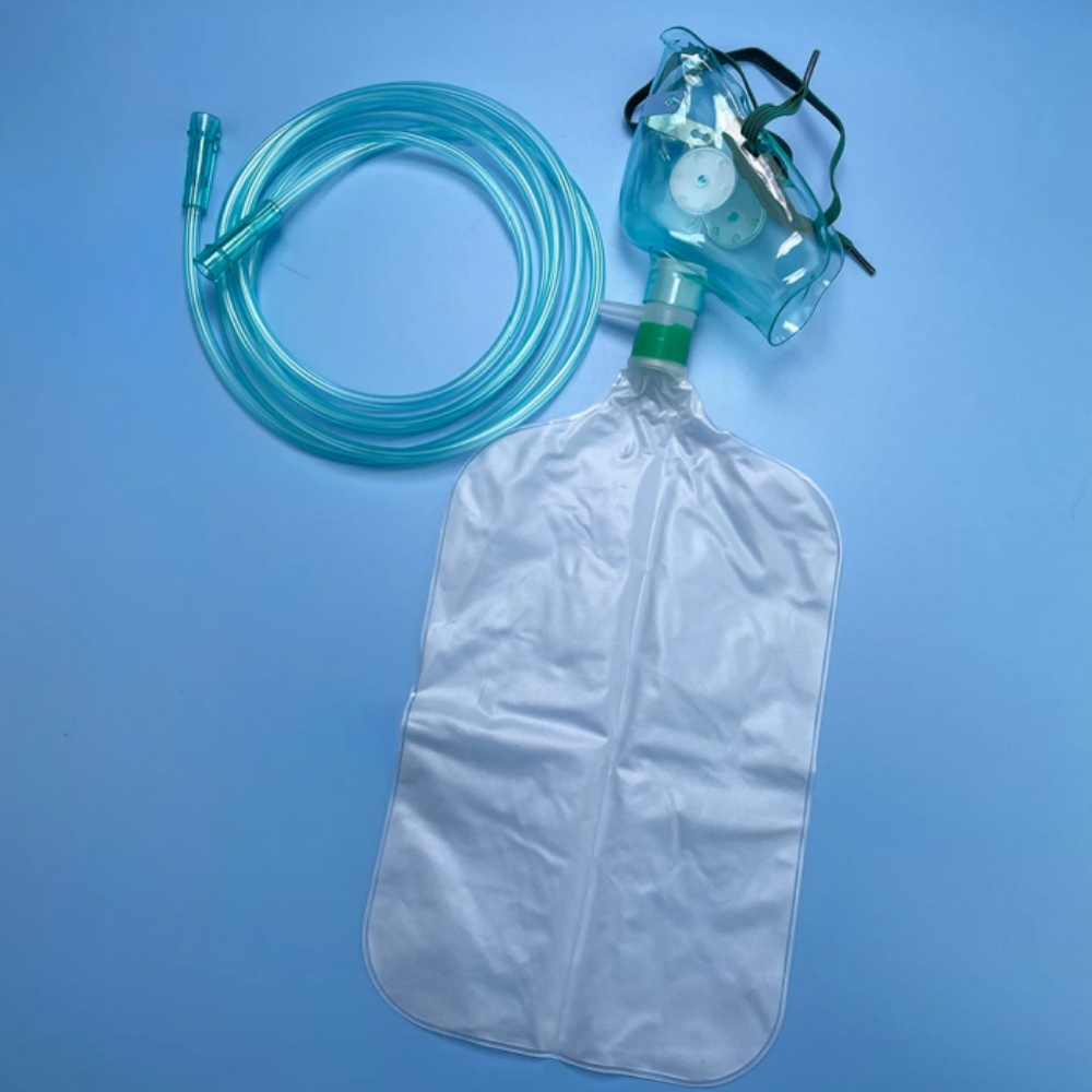 5-10 Buah Masker Wajah Oksigen - Oxygen Mask Reservoir Bag Adult ulasan dan harga