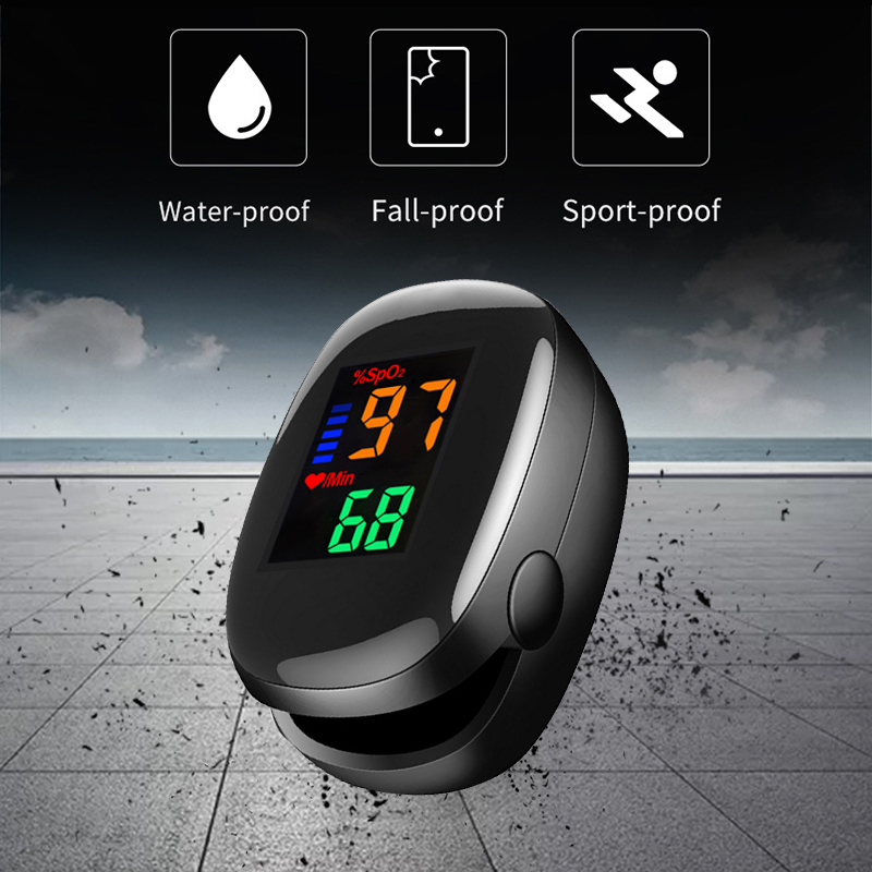 Oksimeter Jari Portabel 4 Warn - Oxygen Saturation Monitor Fingertip ulasan dan harga