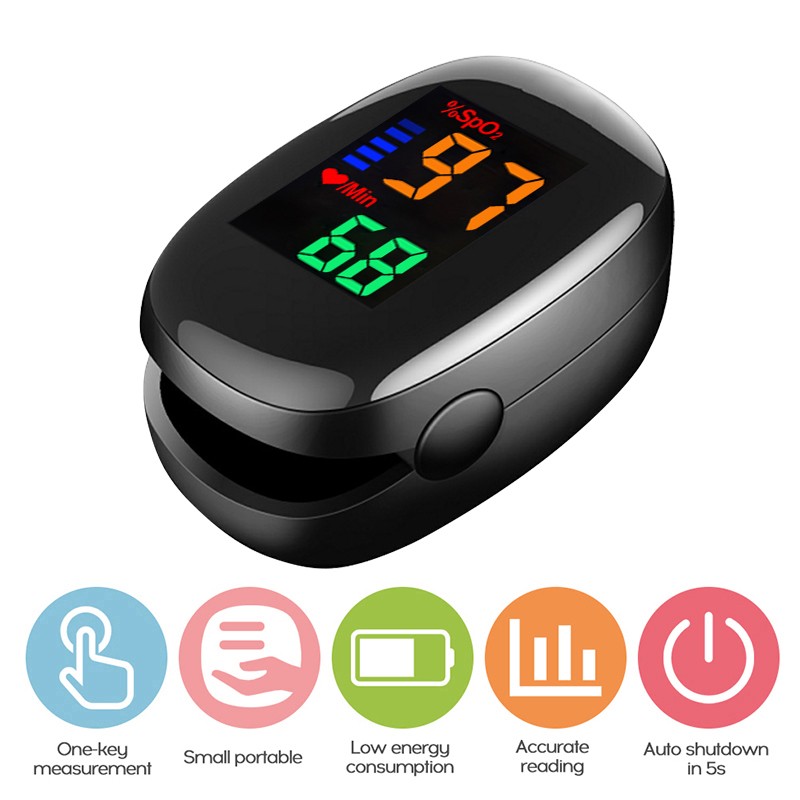 Oksimeter Jari Portabel 4 Warn - Oxygen Saturation Monitor Fingertip ulasan dan harga