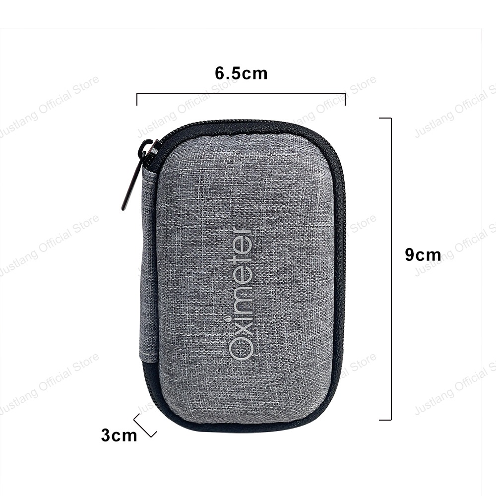JUSTLANG Kotak Organizer Oksim - Oxygen Saturation Monitor Fingertip ulasan dan harga