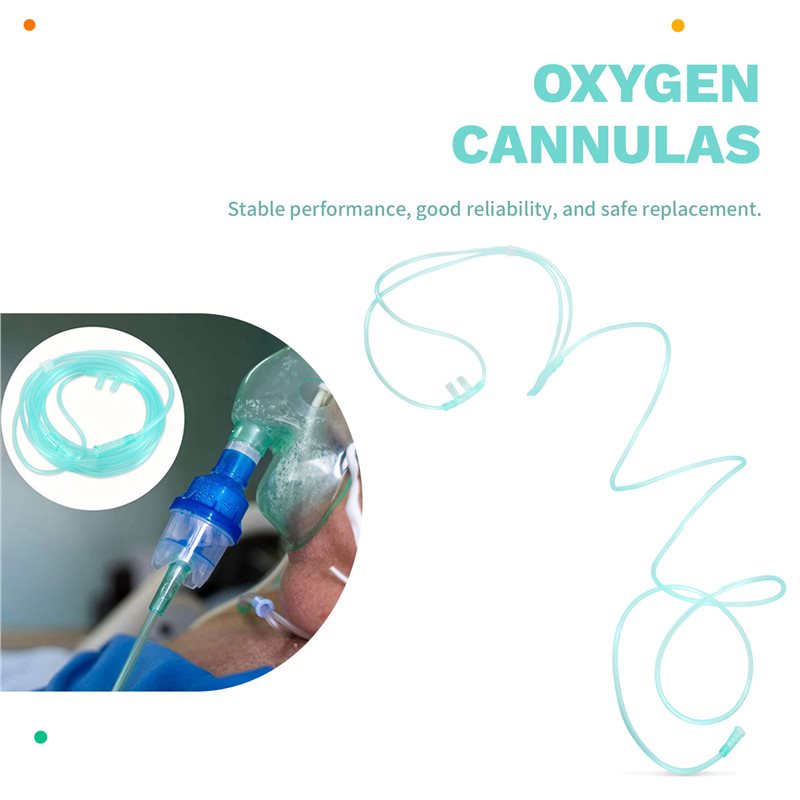 ABIT 15 Buah Selang Oksigen 2  - Oxygen Cannula Nasal Tubing 2M ulasan dan harga