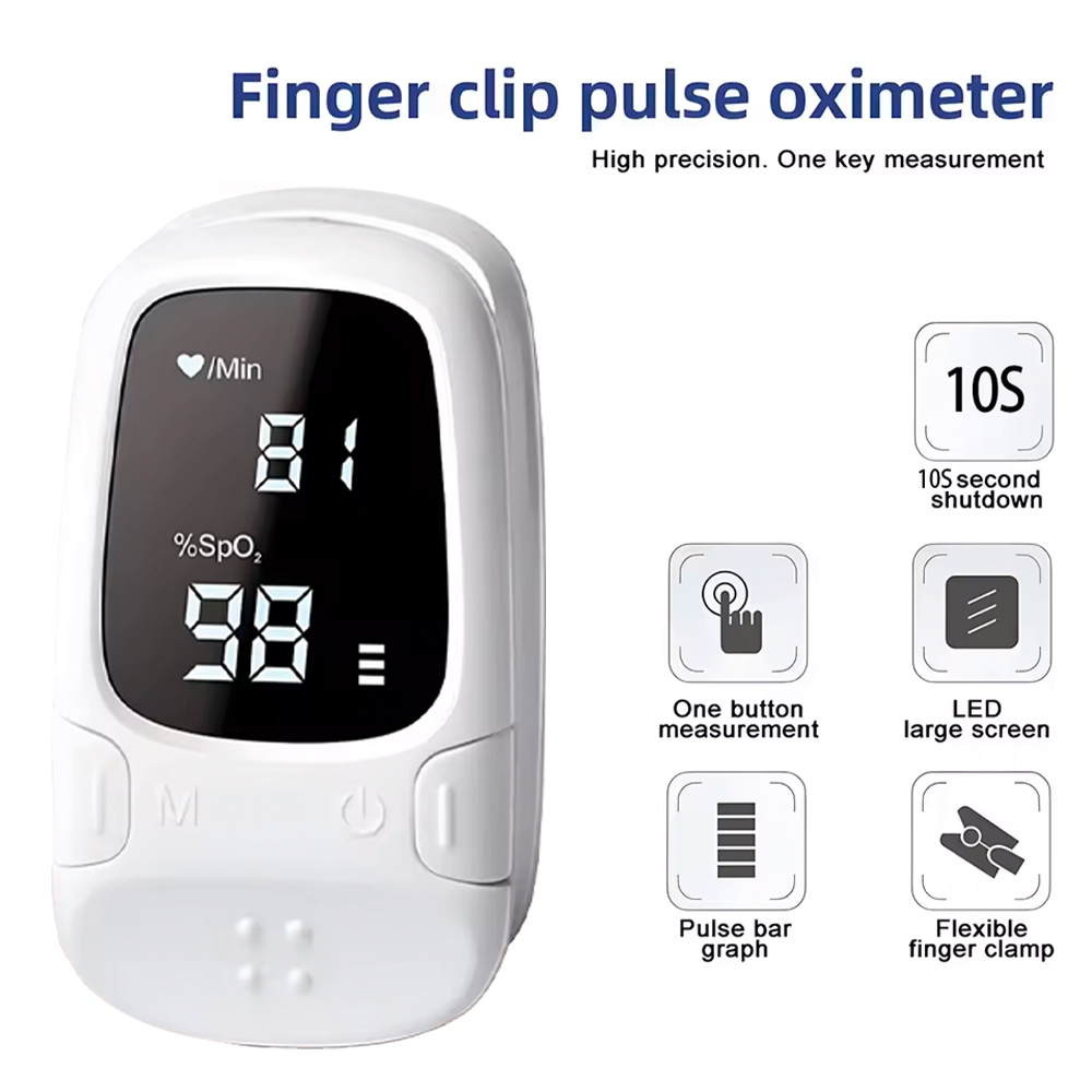 Oksimeter Jari Layar LED, Moni - Oxygen Saturation Monitor Fingertip ulasan dan harga