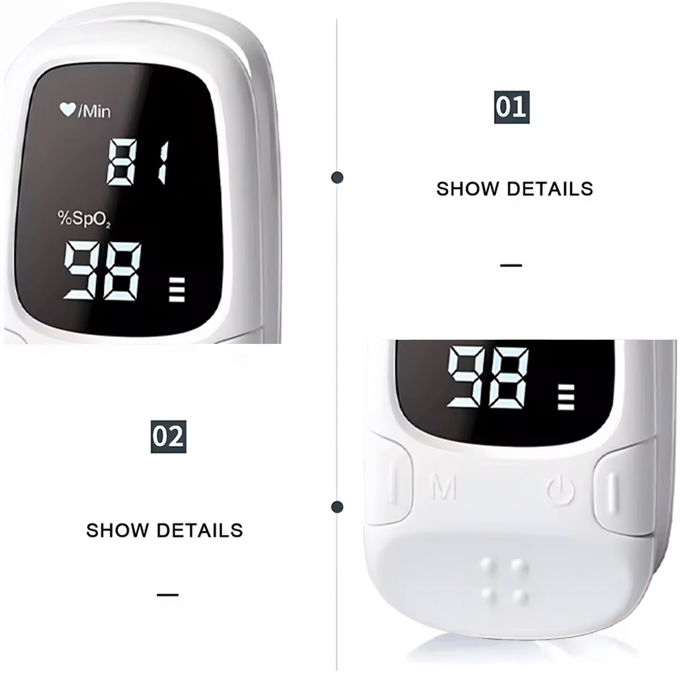 Oksimeter Jari Layar LED, Moni - Oxygen Saturation Monitor Fingertip ulasan dan harga