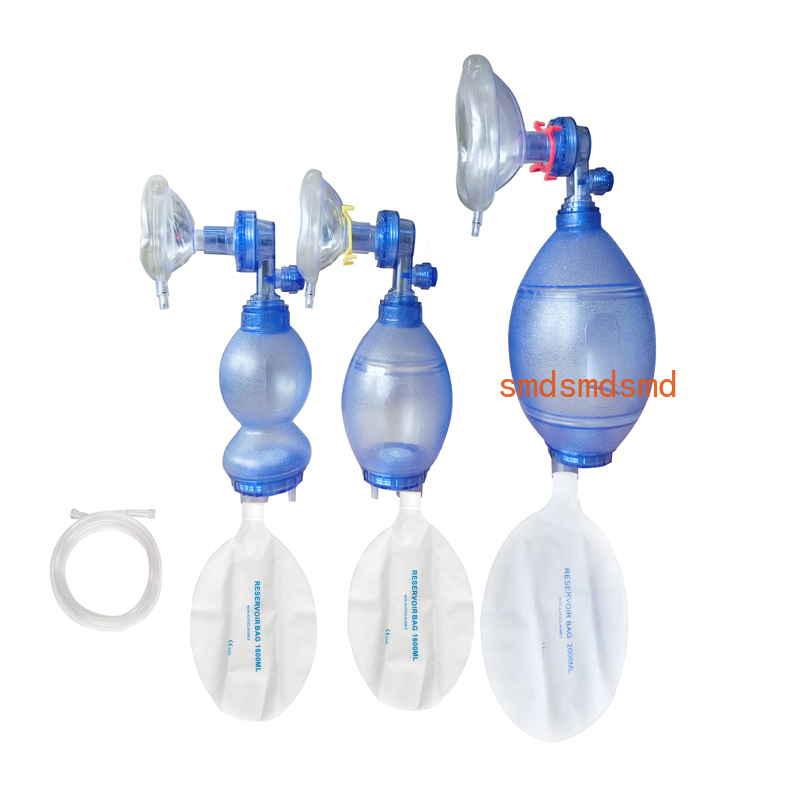 Resusitator Manual PVC Sekali  - Oxygen Mask Reservoir Bag Adult ulasan dan harga