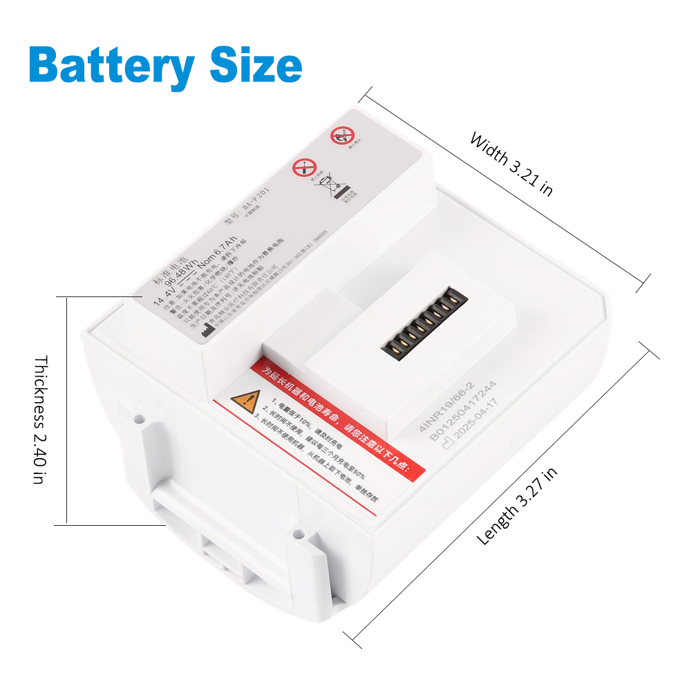 Baterai Pengganti BA-P201 BA-P - Portable Oxygen Concentrator Battery ulasan dan harga