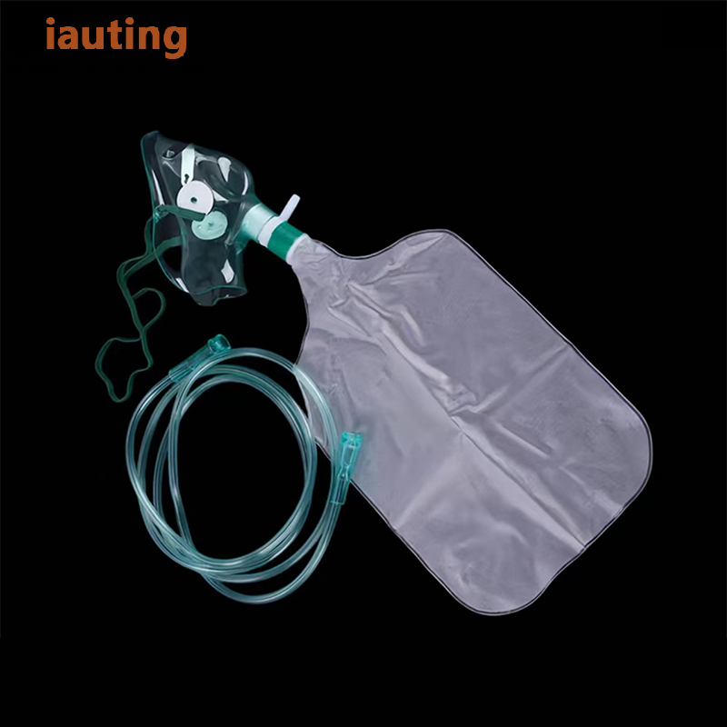 1 Buah Masker Wajah Oksigen Ko - Oxygen Mask Reservoir Bag Adult ulasan dan harga