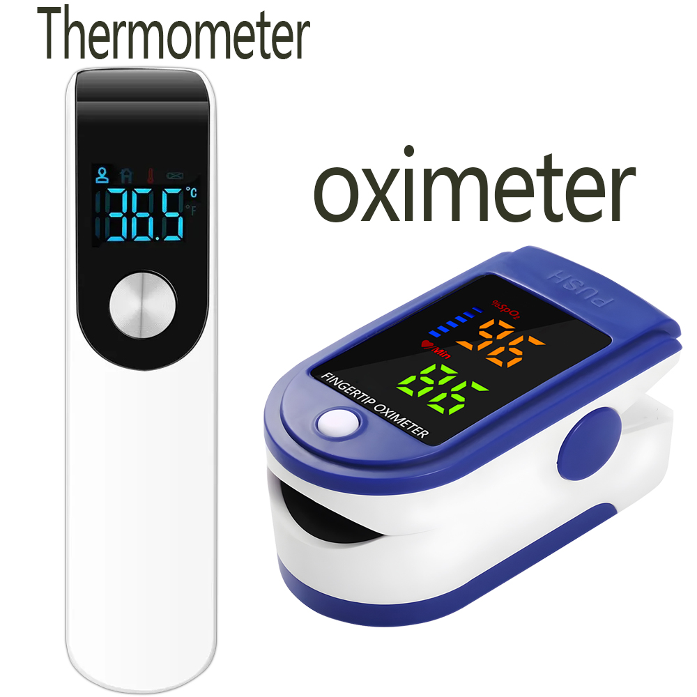 Termometer Dahi Medis, Oksimet - Oxygen Saturation Monitor Fingertip ulasan dan harga