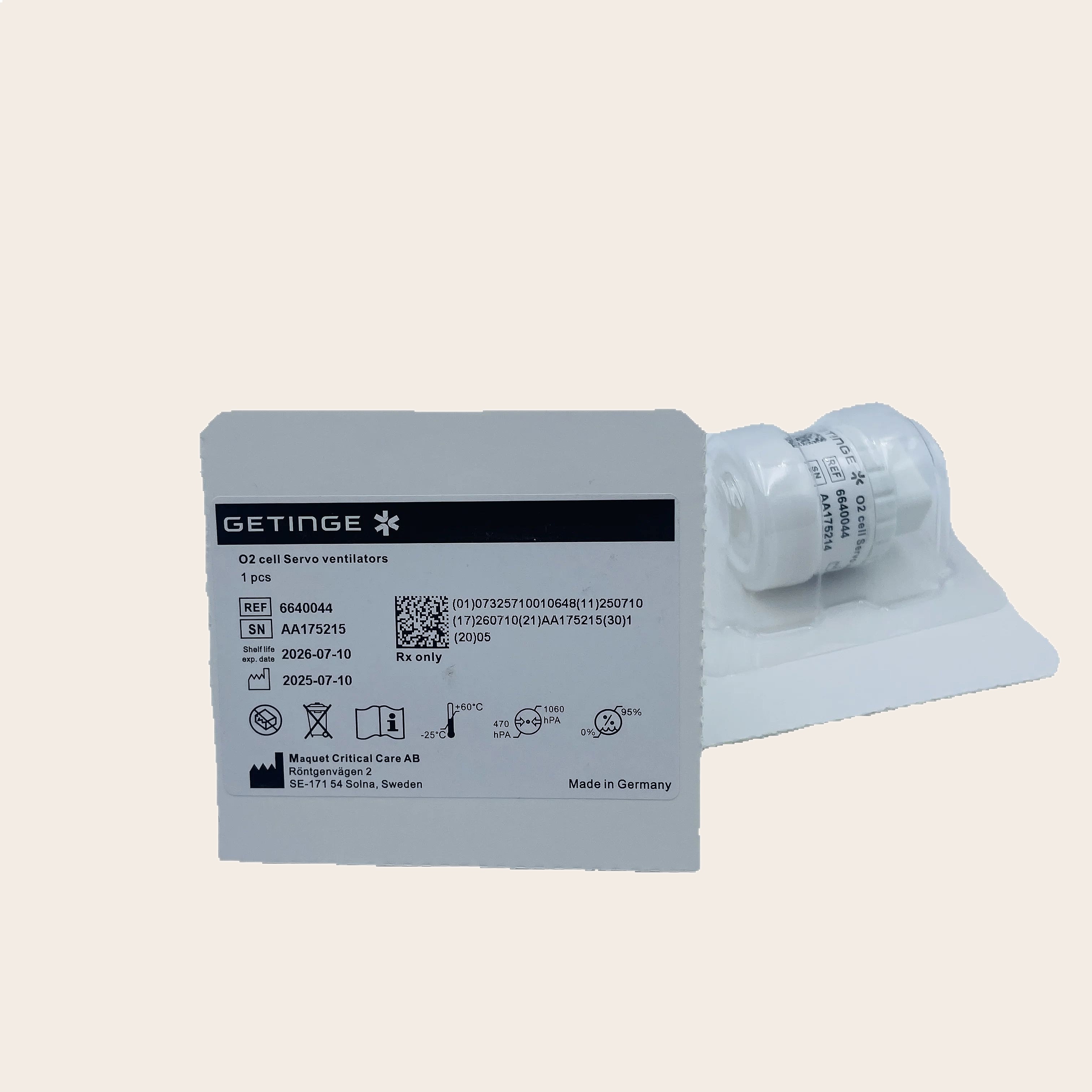 Sensor Oksigen MAQUET Servo-I  - Oxygen Sensor Cell Replacement ulasan dan harga
